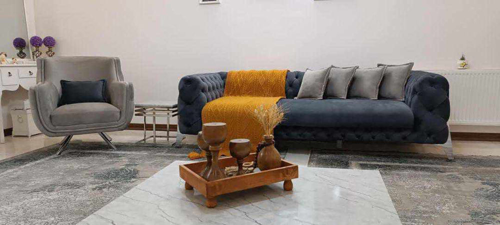 نحوه چیدمان شال مبل